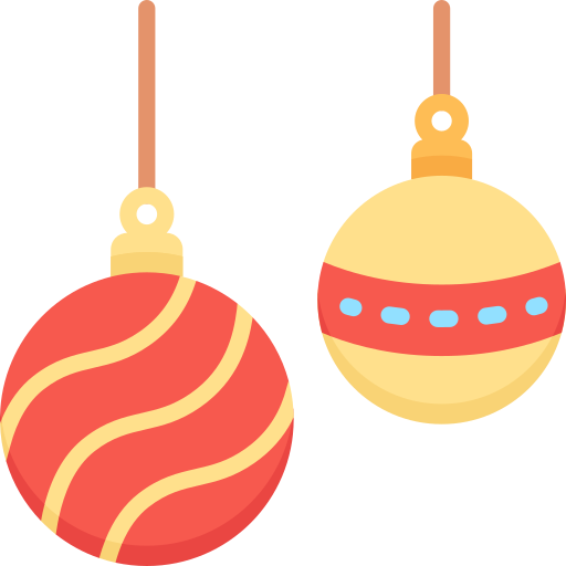 Ball, bauble, christmas tree, decoration, ornament, string icon - Download  on Iconfinder