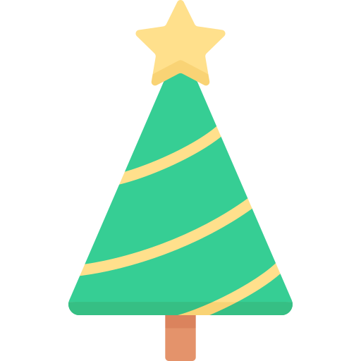 árbol de navidad icono gratis