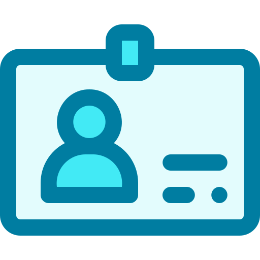 Идентификационная карта бесплатно иконка