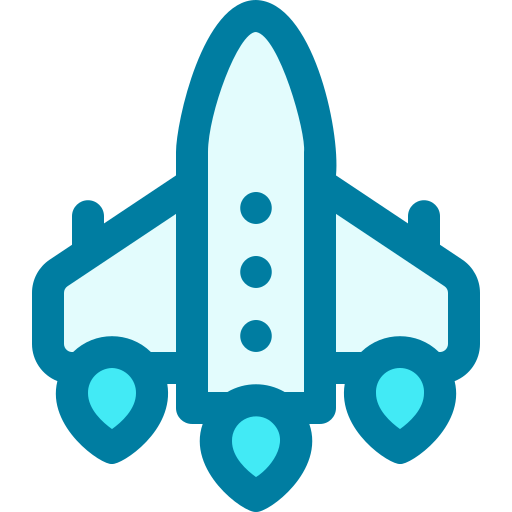 Rocket ship - free icon