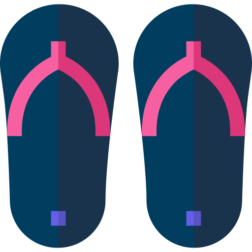 Flip flops - Free logo icons