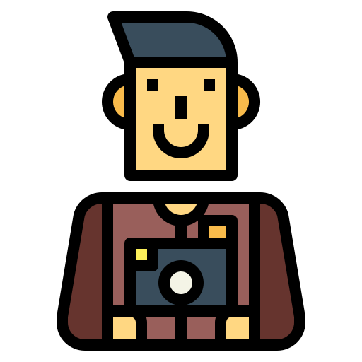 사진 작가 무료 아이콘