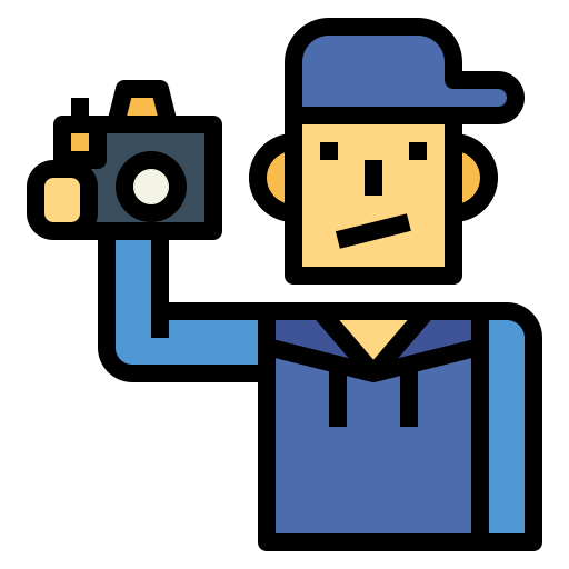 Photographer - free icon