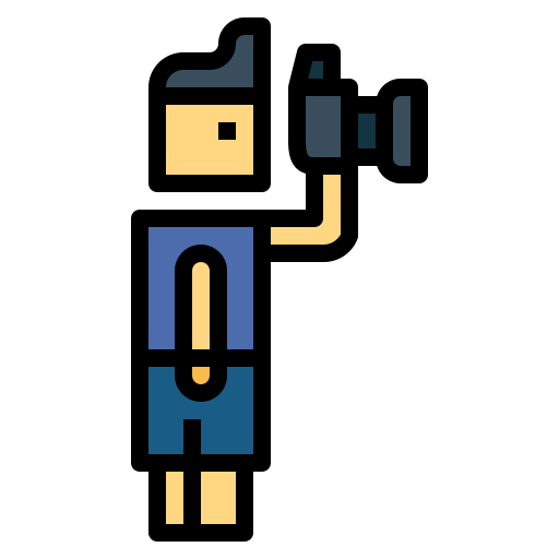 사진 작가 무료 아이콘 사진 작가 무료 아이콘