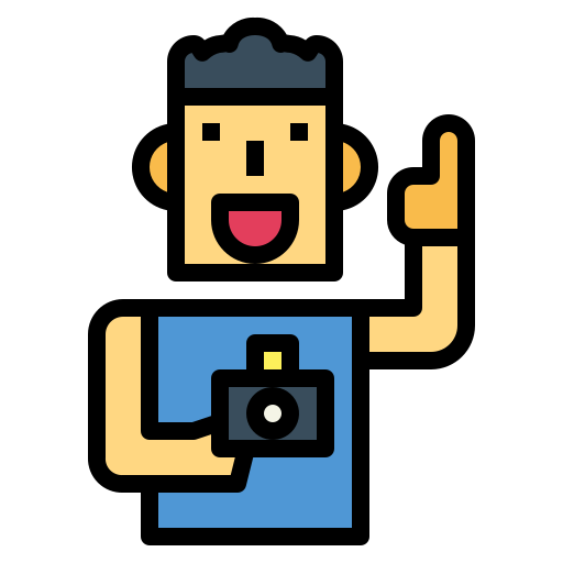 사진 작가 무료 아이콘 사진 작가 무료 아이콘