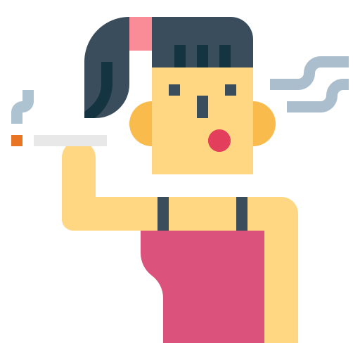 Smoking - Free People Icons