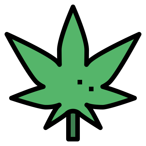 Weed Smalllikeart Lineal Color icon