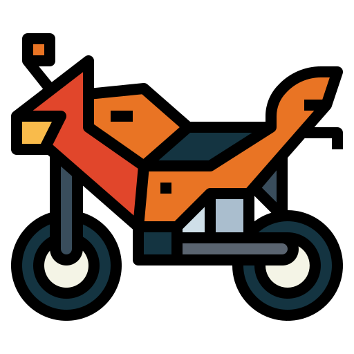 motocicleta icono gratis