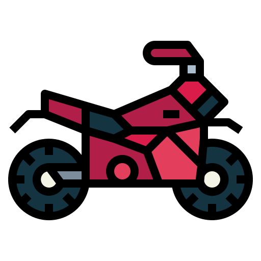 motocicleta icono gratis