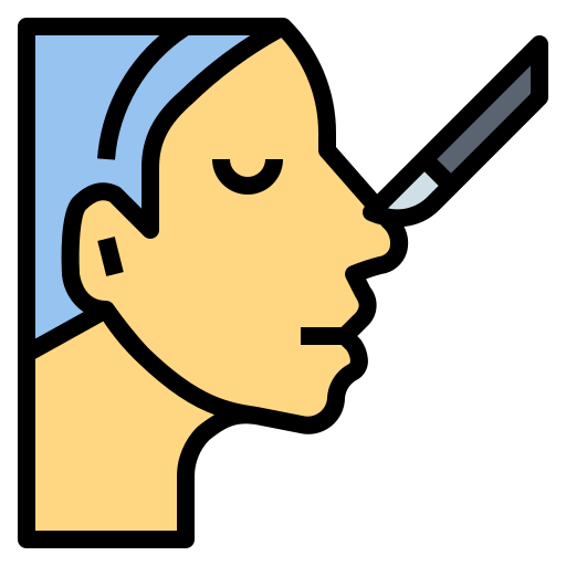 rinoplastia icono gratis