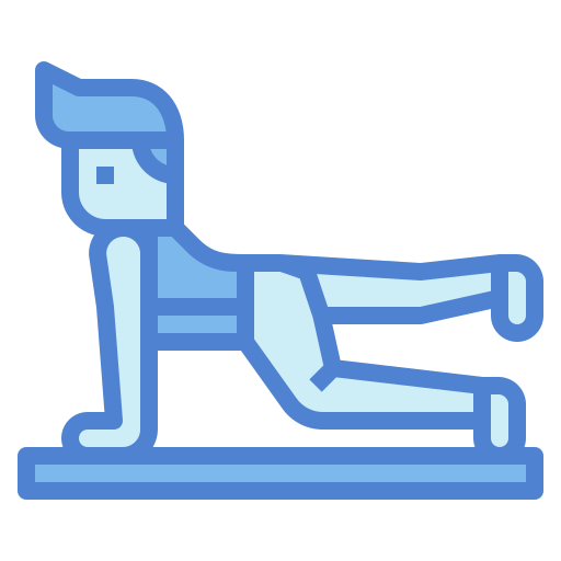 pose de yoga icono gratis