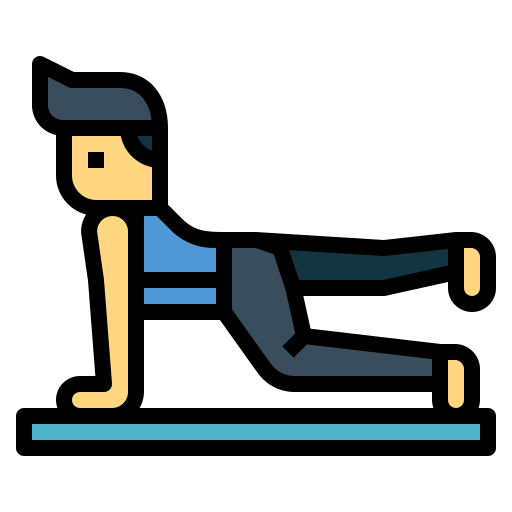 pose de yoga icono gratis