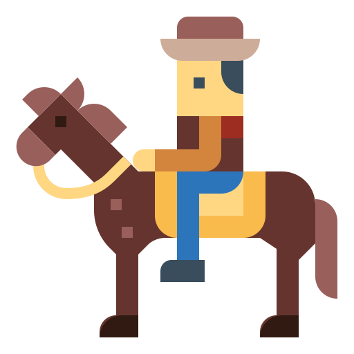 Équitation Icône gratuit