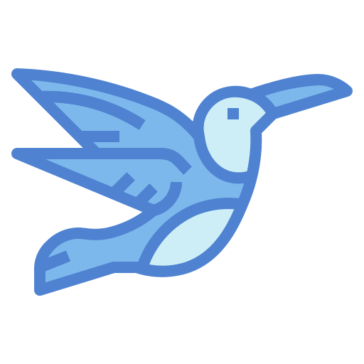 colibrí icono gratis