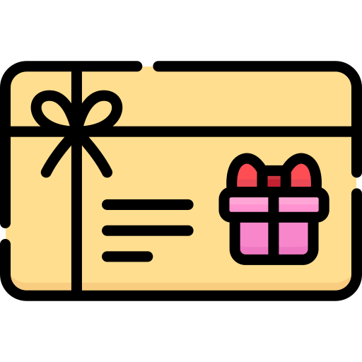 Gift card - Free commerce and shopping icons