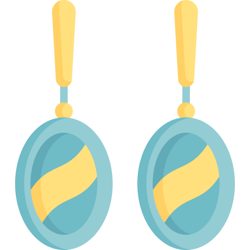 des boucles d'oreilles Icône gratuit des boucles d'oreilles Icône gratuit