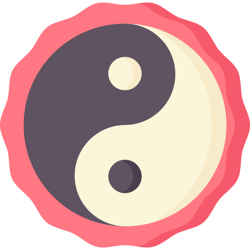 yin yang icono gratis