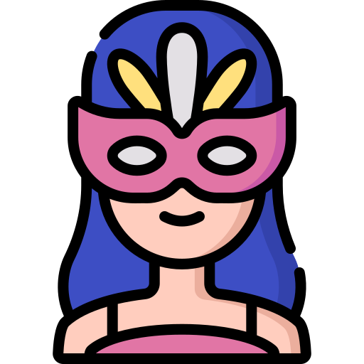 mascarada icono gratis