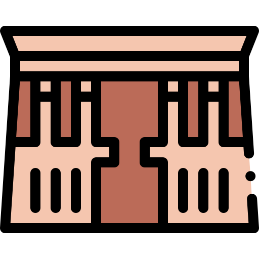 templo de dendera icono gratis