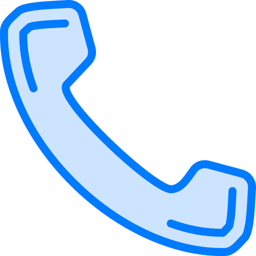 Telephone Generic Blue Icon