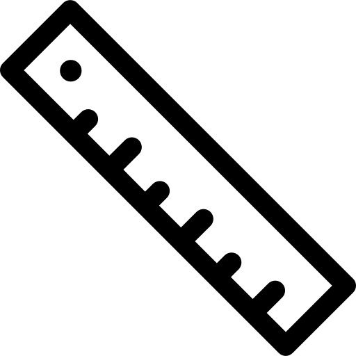 Ruler Prosymbols Lineal Icon