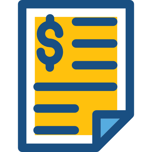 Bill free icon