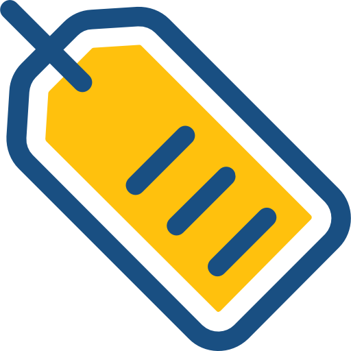 Tag free icon Tag free icon