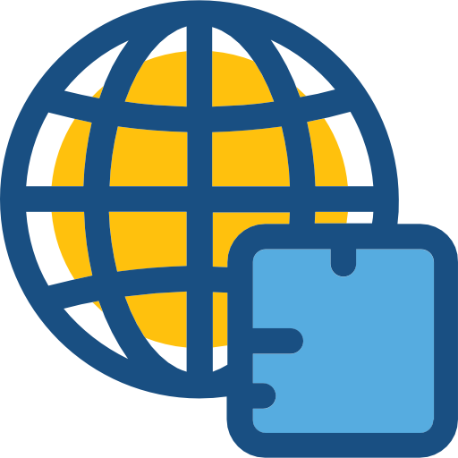 en todo el mundo icono gratis