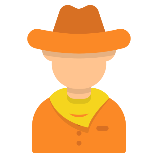 Ковбой бесплатно иконка