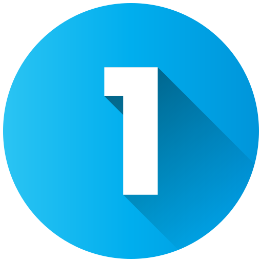 Number one Generic Flat icon