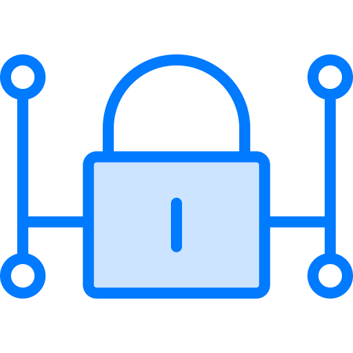 Smart lock Generic Blue icon