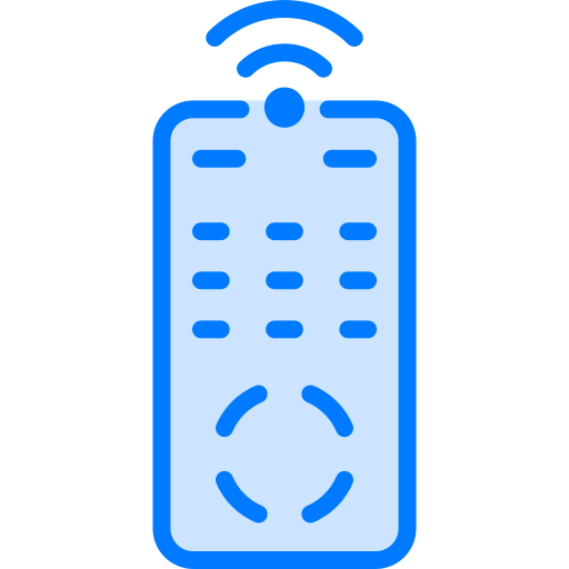 Remote Generic Blue icon