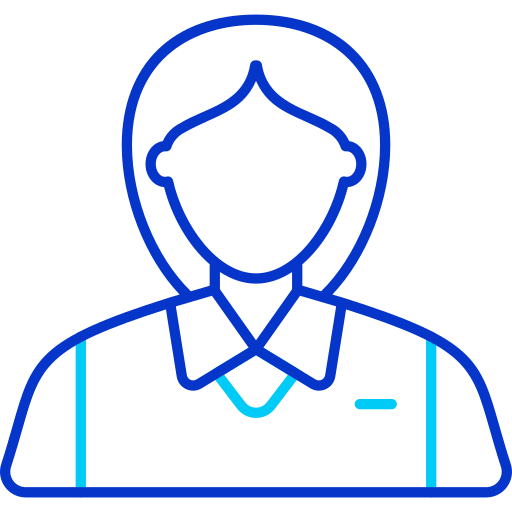 Cashier Generic Blue icon