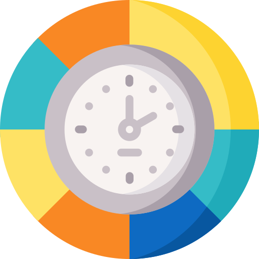 planificación del tiempo icono gratis