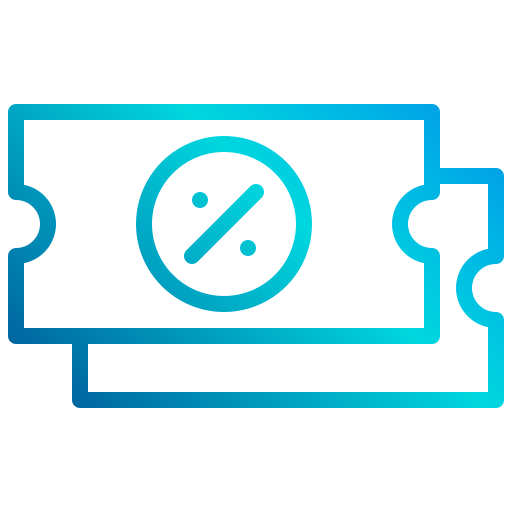 Coupon free icon