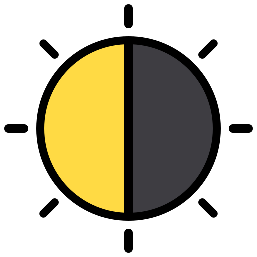 Brightness free icon