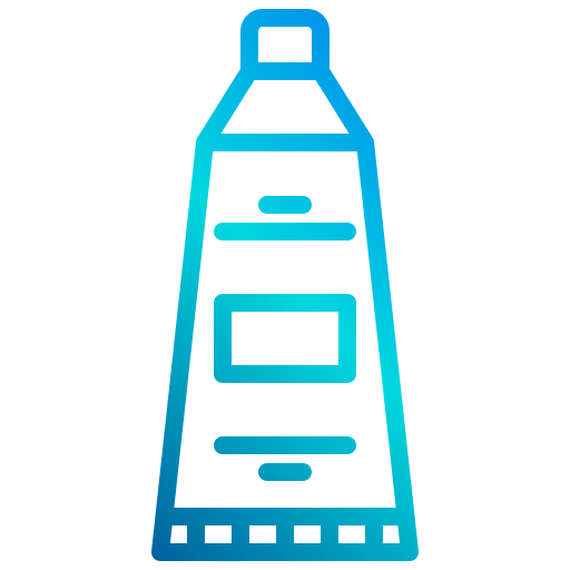 tubo de pintura icono gratis