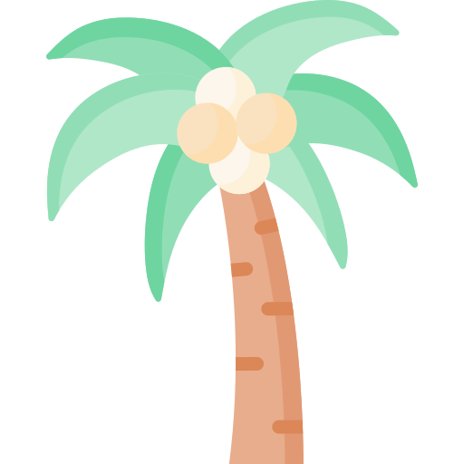 Coconut tree - Free food icons