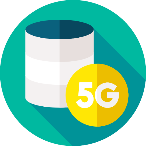 5g Icône gratuit 5g Icône gratuit