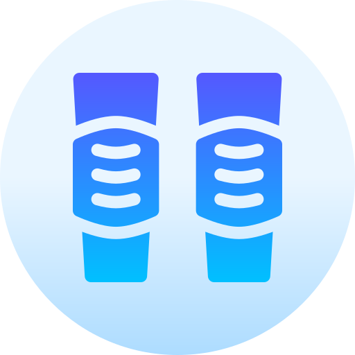 Knee pad free icon