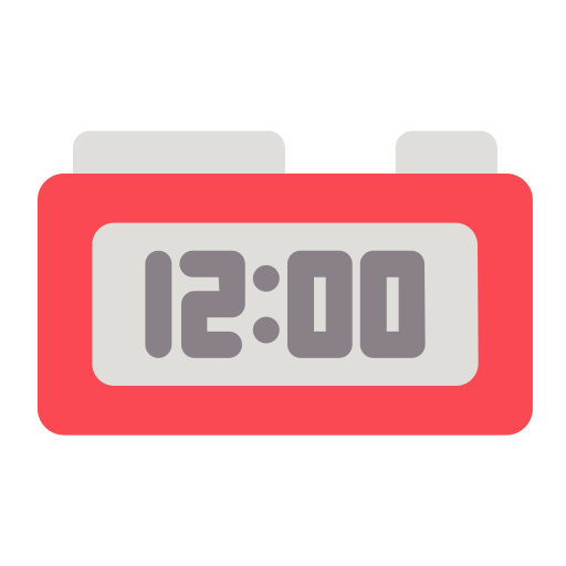 Digital Clock - Free Icon