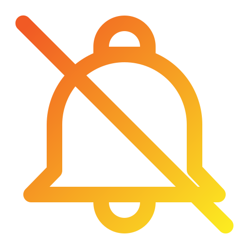 silencio icono gratis