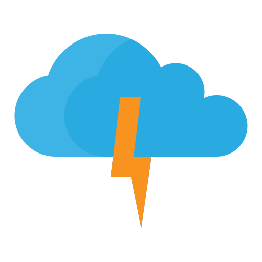 Thunderstorm free icon