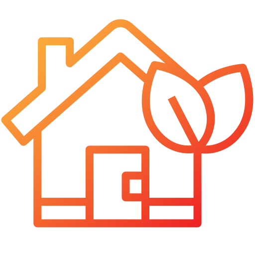hogar ecológico icono gratis