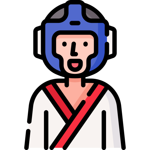 taekwondo icono gratis