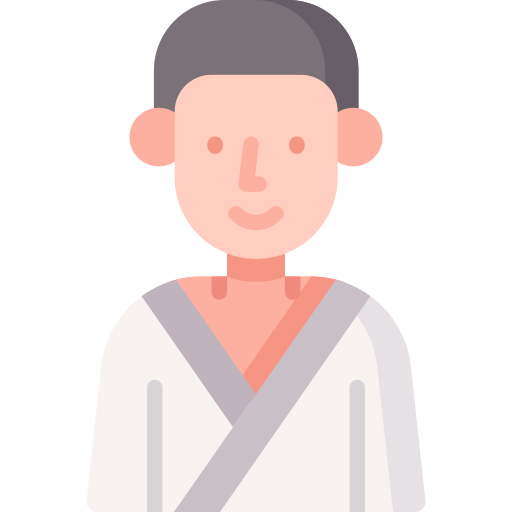 karateka icono gratis