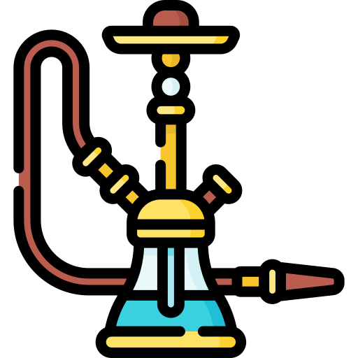 Hookah Special Lineal color icon