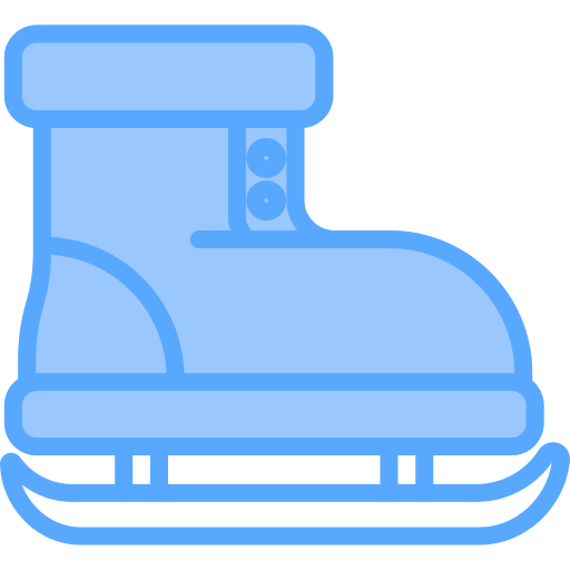 Ice skate Generic Blue icon