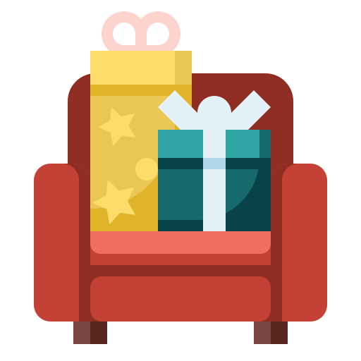 caja de regalo icono gratis