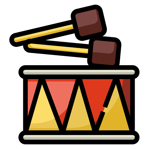 Drum free icon Drum free icon